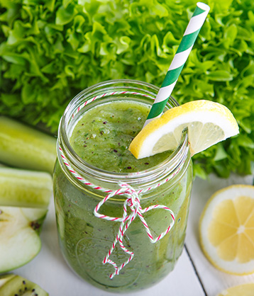 <h2><center>Green Smoothies & Juices