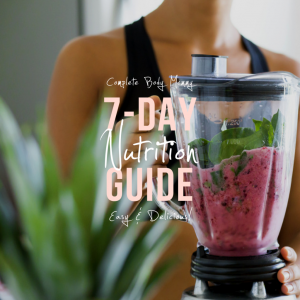 7-Day Nutrition Guide
